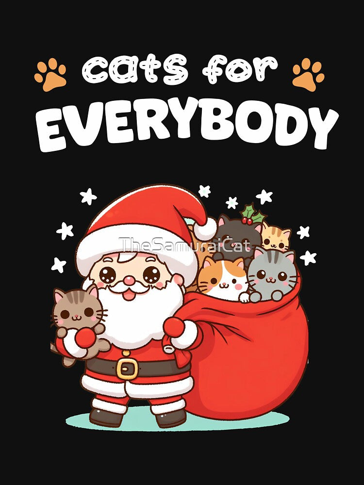 Cats For Everybody by TheSamuraiCat Unisex , , , Long Sleeve Tee