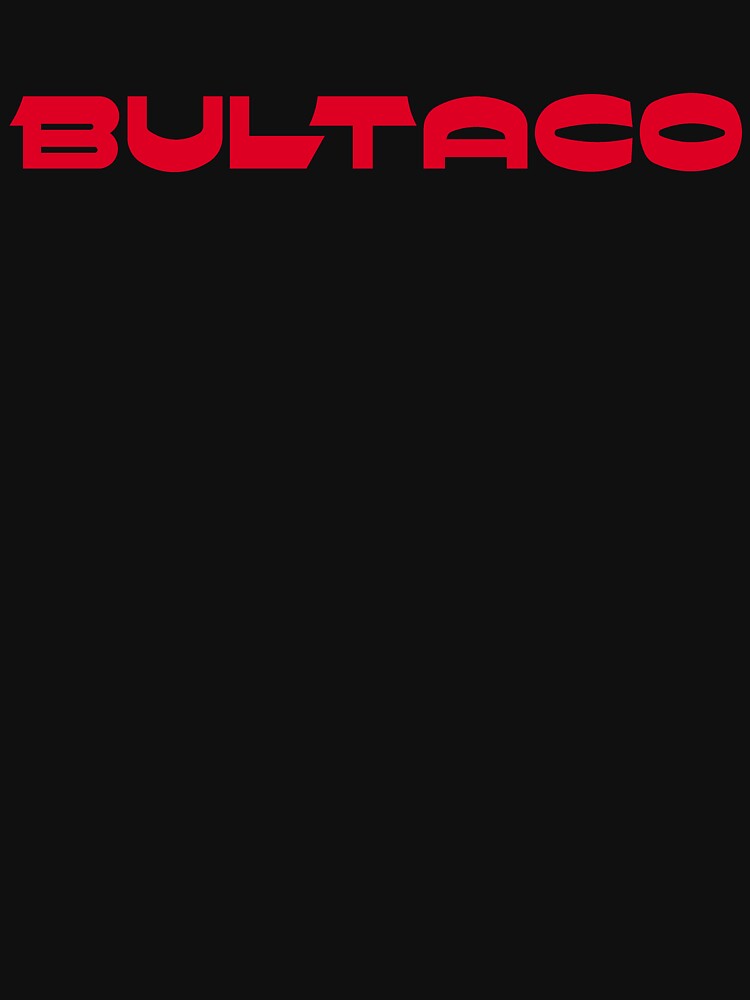 Vintage Bultaco Motorcycle Logo by Michael Kessel Unisex , , , Long Sleeve Tee