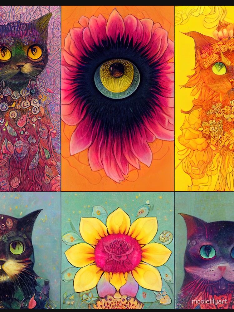 Flower Eyes III by nicolelilyart