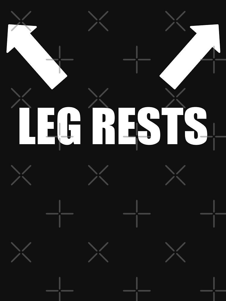LEG RESTS by limitlezz Unisex , , , Long Sleeve Tee