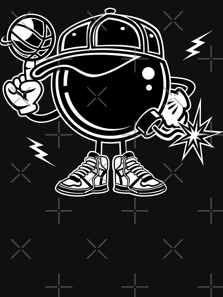 Basketball Bombers Cartoon by Cheap Women's Shirts Unisex , , , Long Sleeve Tee