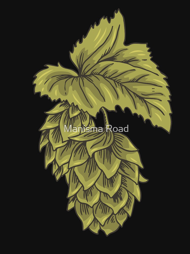Beer Hops Gift For Beer Drinkers by Manisma Road Unisex , , , Long Sleeve Tee