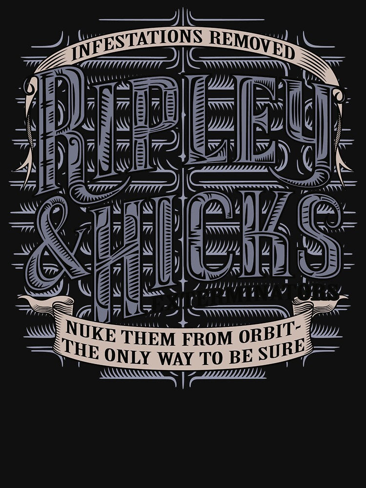 Ripley & Hicks Exterminators by DoodleDojo Unisex , , , Long Sleeve Tee