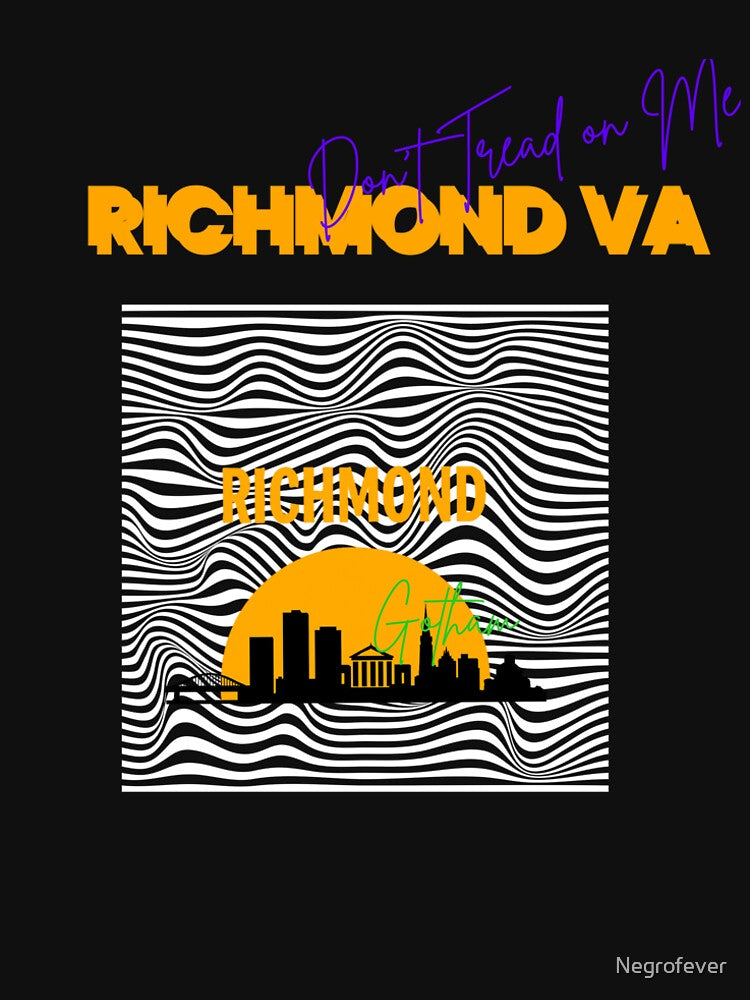 Richmond VA graphic design by Negrofever Unisex , , , Long Sleeve Tee