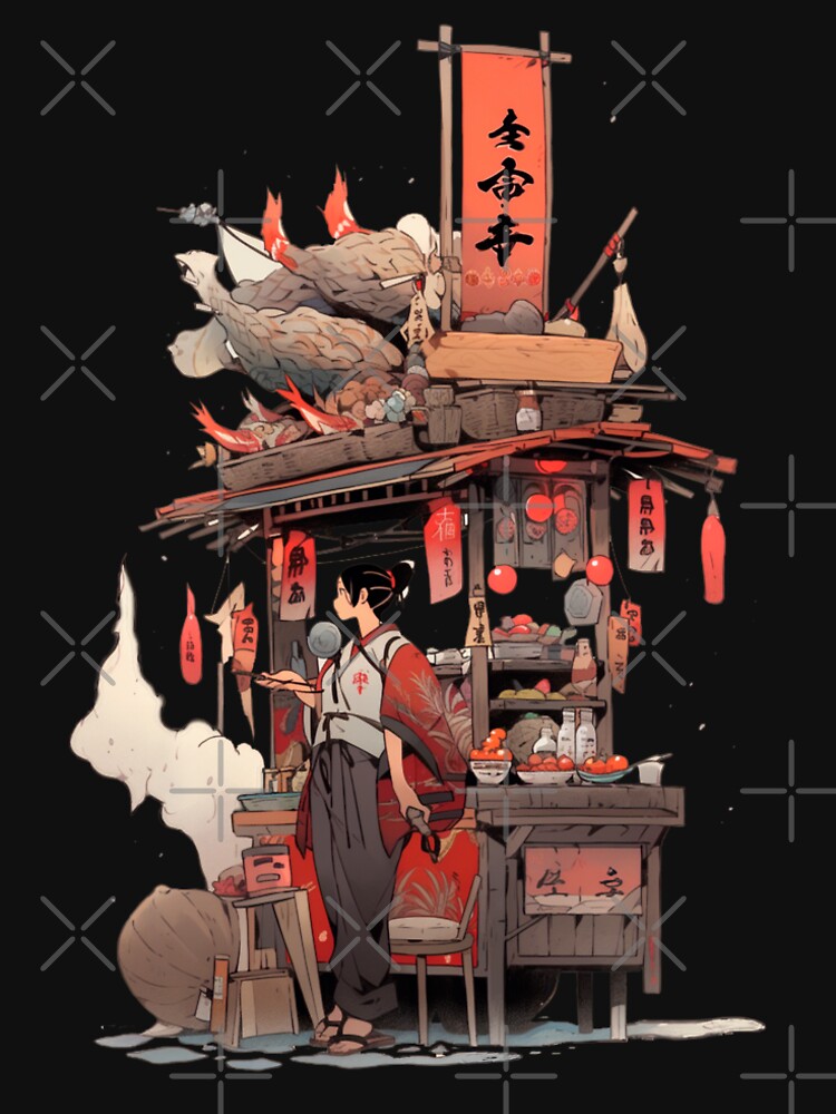 I want a YATAI by 7Hertz Unisex , , , Long Sleeve Tee