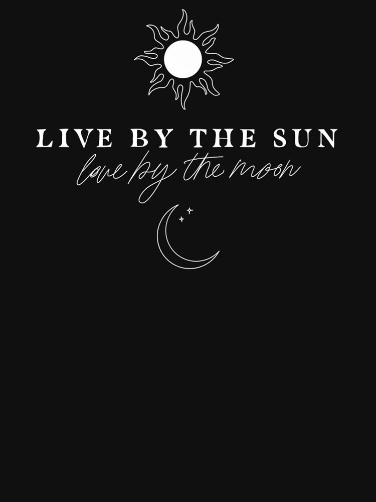 Live by the Sun, Love by the Moon Premium by Bonucci-Tori Unisex , , , Long Sleeve Tee