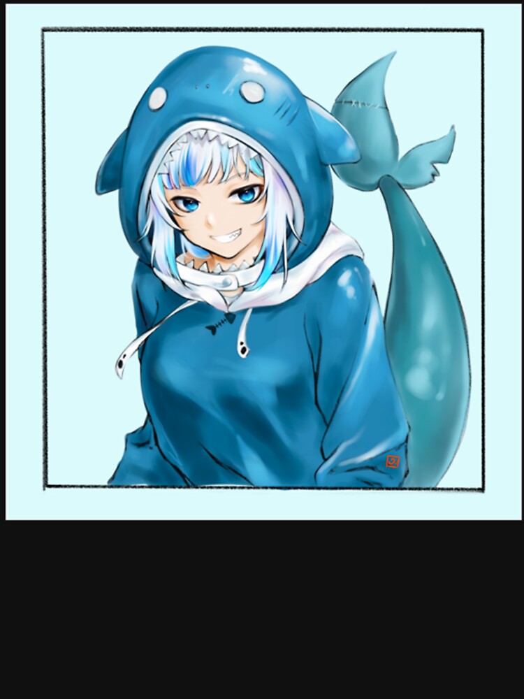 Gawr Gura Baby Shark Girl Premium by CharlaBra113 Unisex , , , Long Sleeve Tee