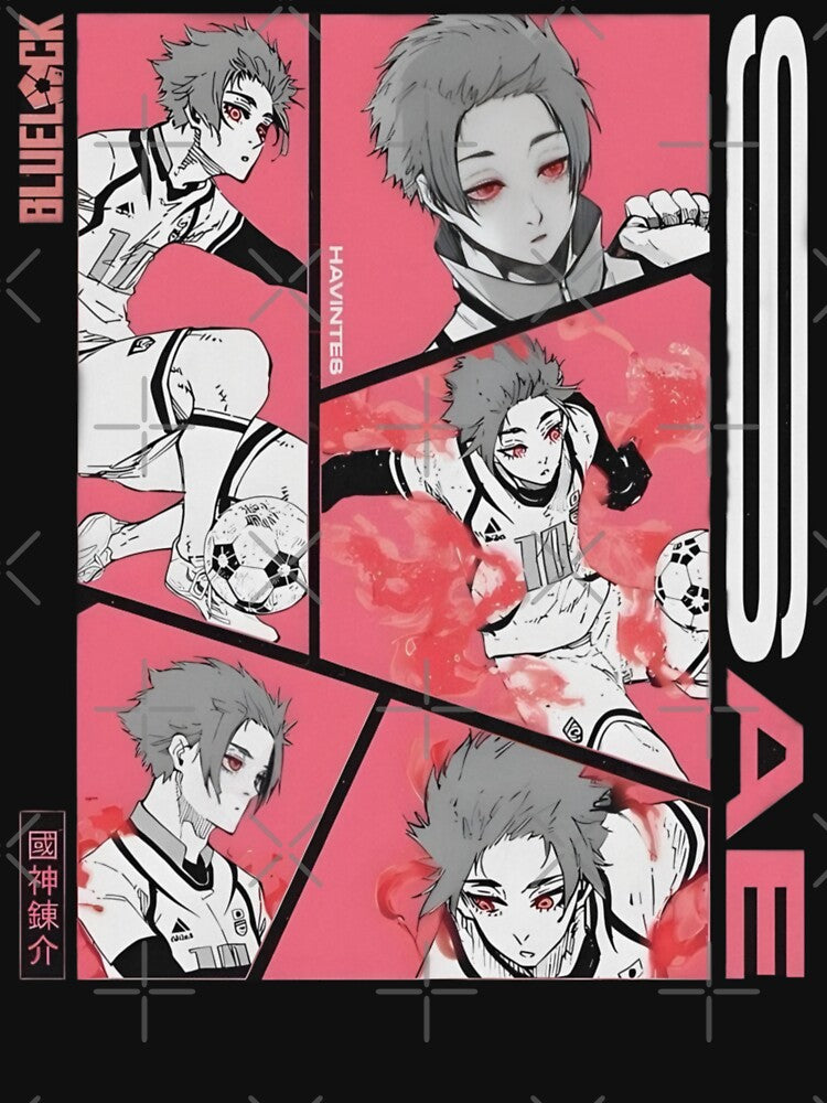 Sae Itoshi by ANIME HEAT Unisex , , , Long Sleeve Tee