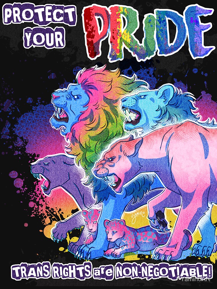 Protect your Pride by YaminoArt Unisex , , , Long Sleeve Tee