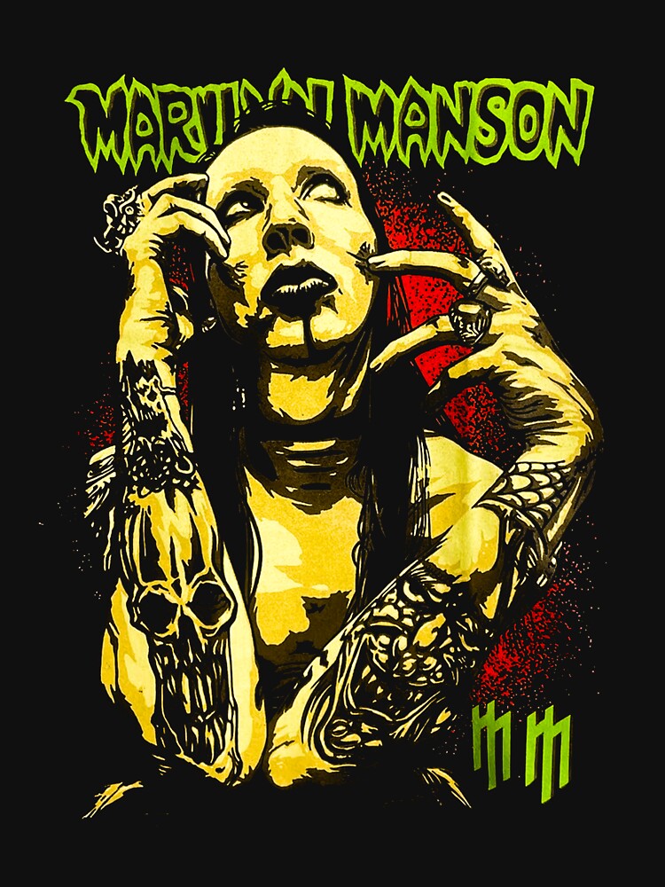 Marilyn Manson by shopARTIST-X Unisex , , , Long Sleeve Tee