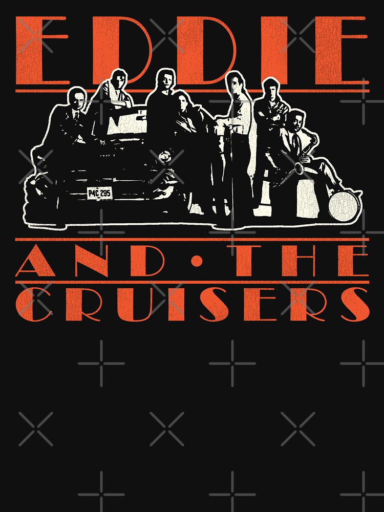 Vintage 80s Eddie and the Cruisers by ourkid Unisex , , , Long Sleeve Tee