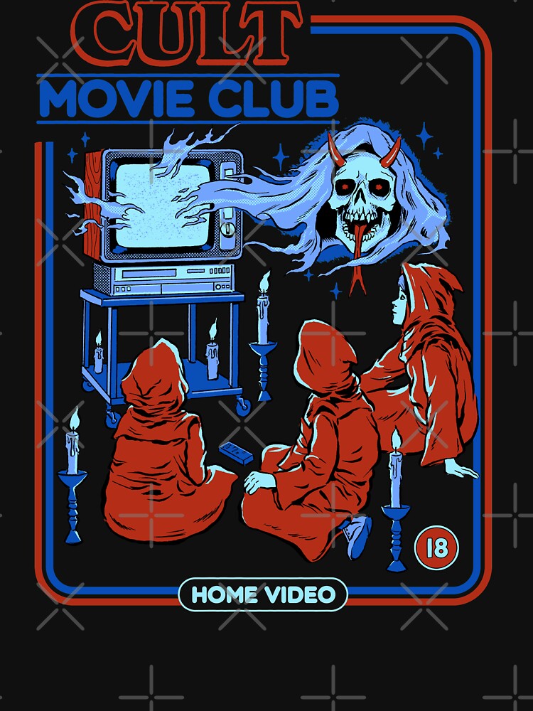 Cult Movie Club by Steven Rhodes Unisex , , , Long Sleeve Tee