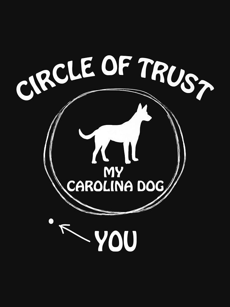 Circle of Trust My Carolina Dog funny Premium by luciaaljudith Unisex , , , Long Sleeve Tee