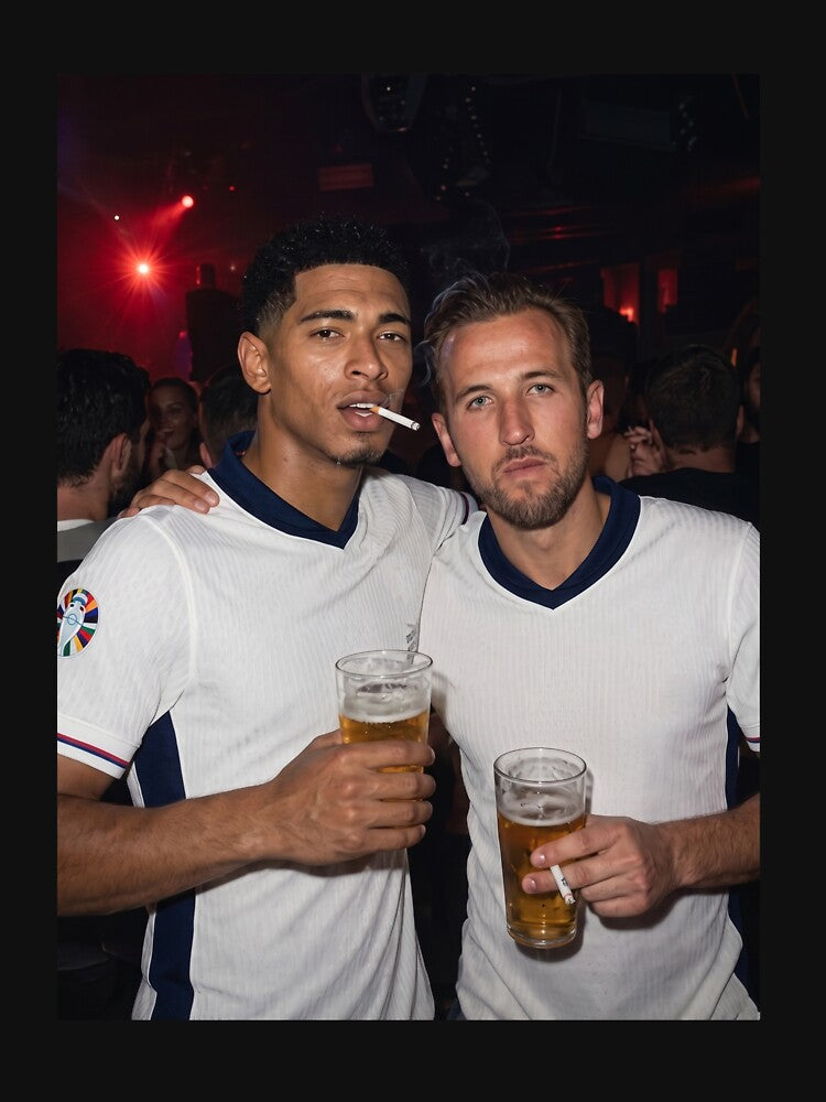 England Football Pub- Jude & Kane Middle Finger Funny by aridawstrusbbyg Unisex , , , Long Sleeve Tee