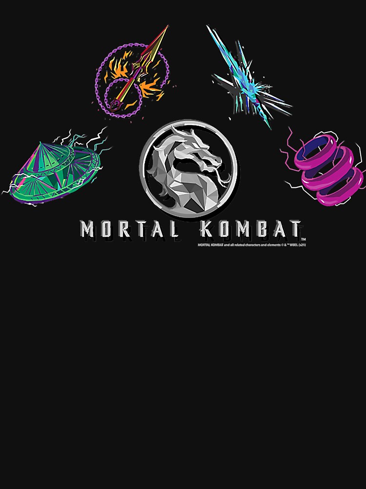 Kombat Icons Premium by darlenevincent Unisex , , , Long Sleeve Tee