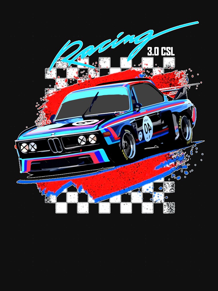 3.0 CSL Retro GT Racer Premium by JakaylaGoldner Unisex , , , Long Sleeve Tee