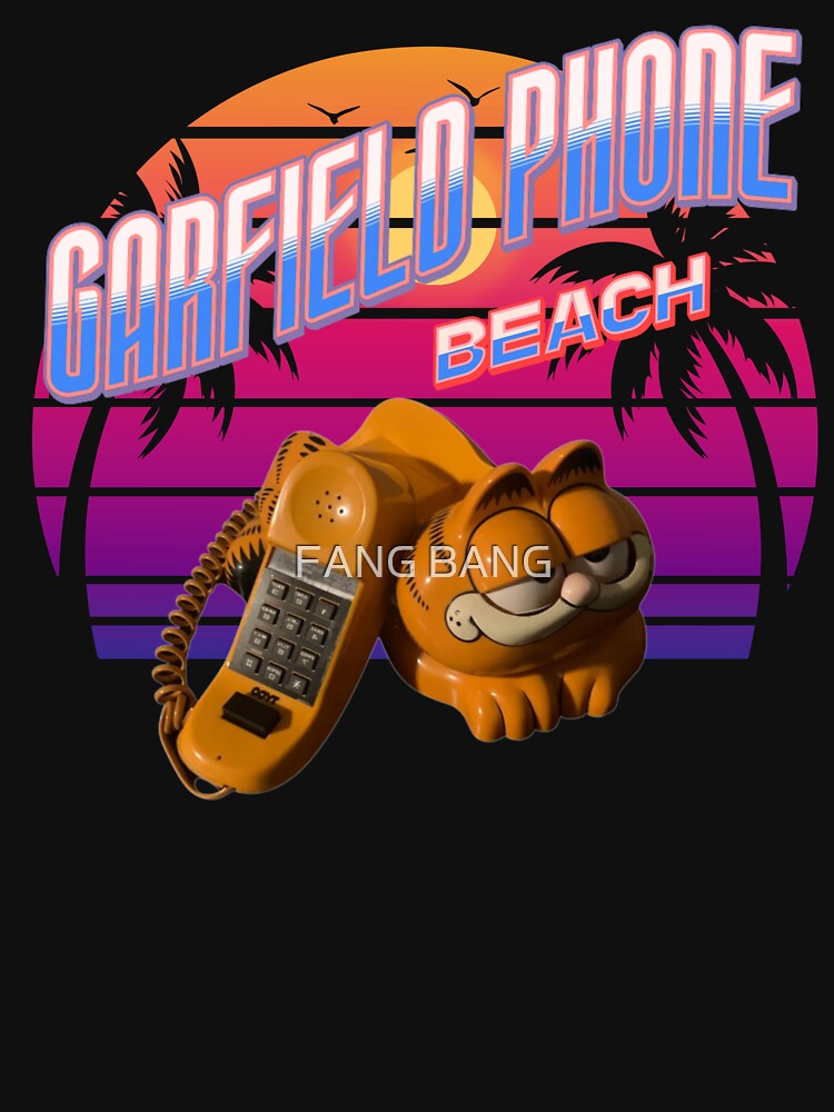Garfield Phone Beach by FANG BANG