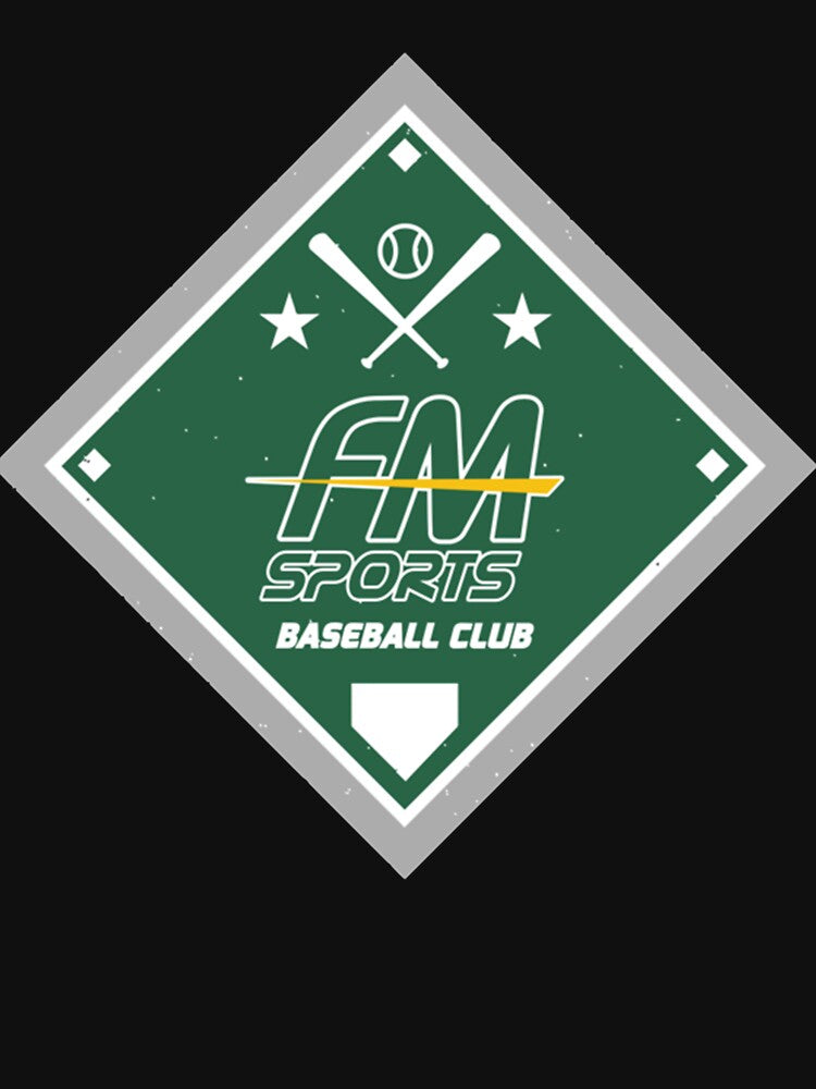 FM Sports Baseball Diamond Graphic Premium by martine0masson Unisex , , , Long Sleeve Tee