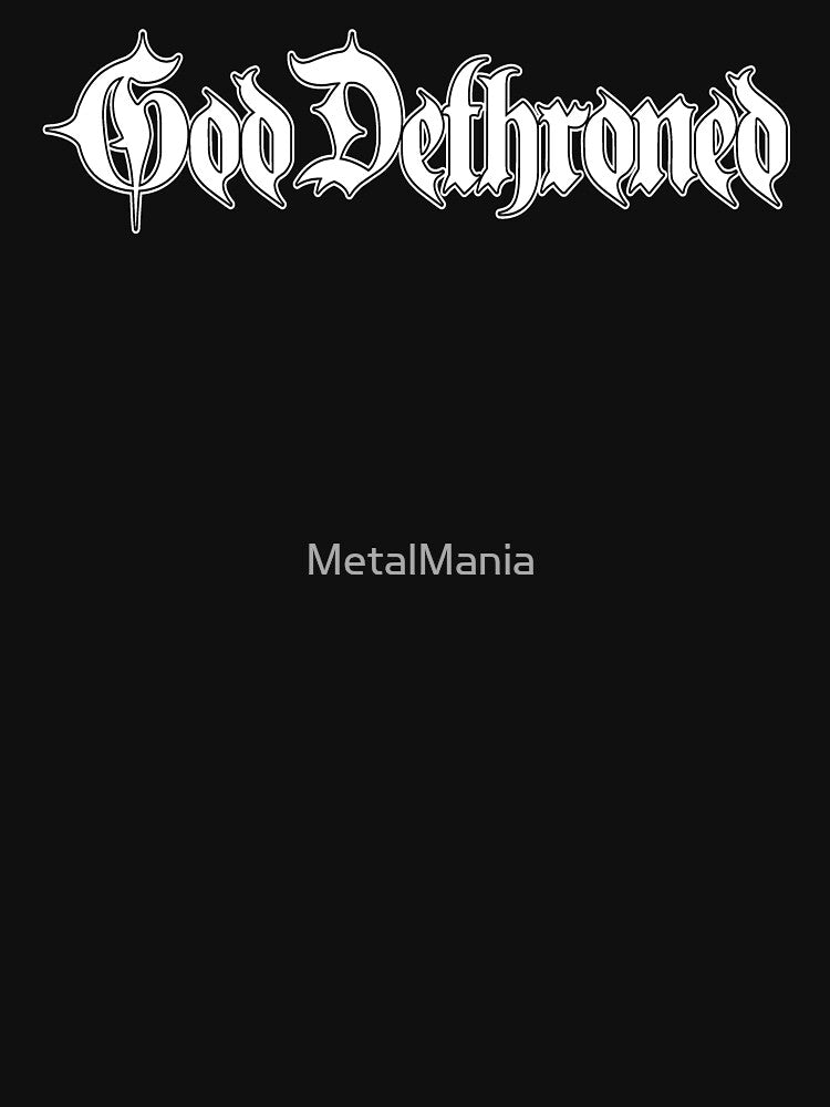 God Dethroned by MetalMania Unisex , , , Long Sleeve Tee