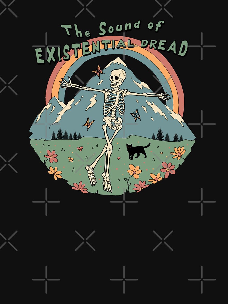 The Sound of Existential Dread by vincenttrinidad Unisex , , , Long Sleeve Tee