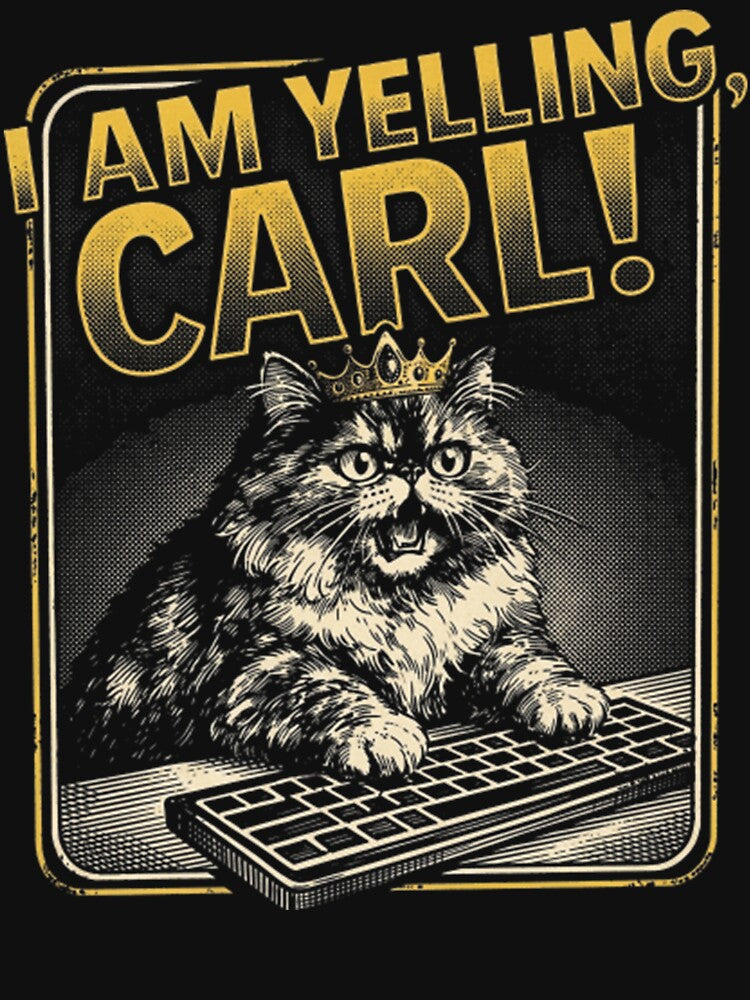 I am yelling carl - Dungeon Crawler Carl by AnitaVibes Unisex , , , Long Sleeve Tee
