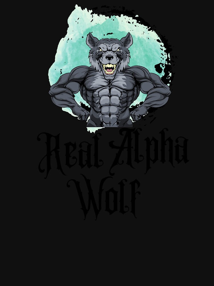 Real Alpha wolf by bonus24 Unisex , , , Long Sleeve Tee
