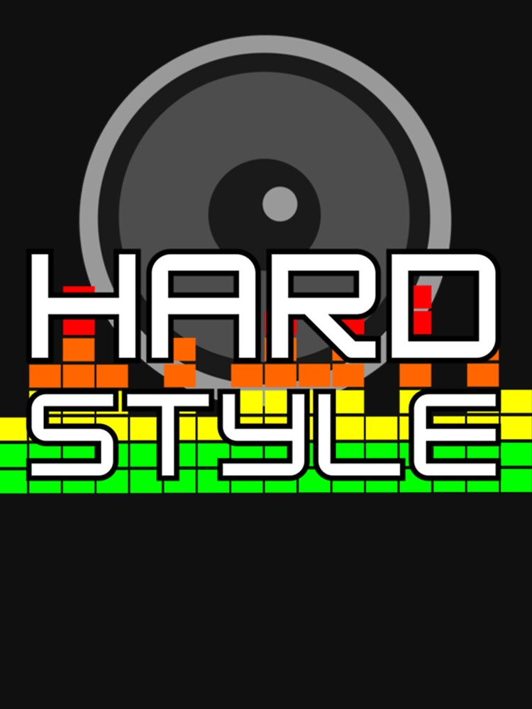 Hard style bass box Premium by CharlesCumming1 Unisex , , , Long Sleeve Tee