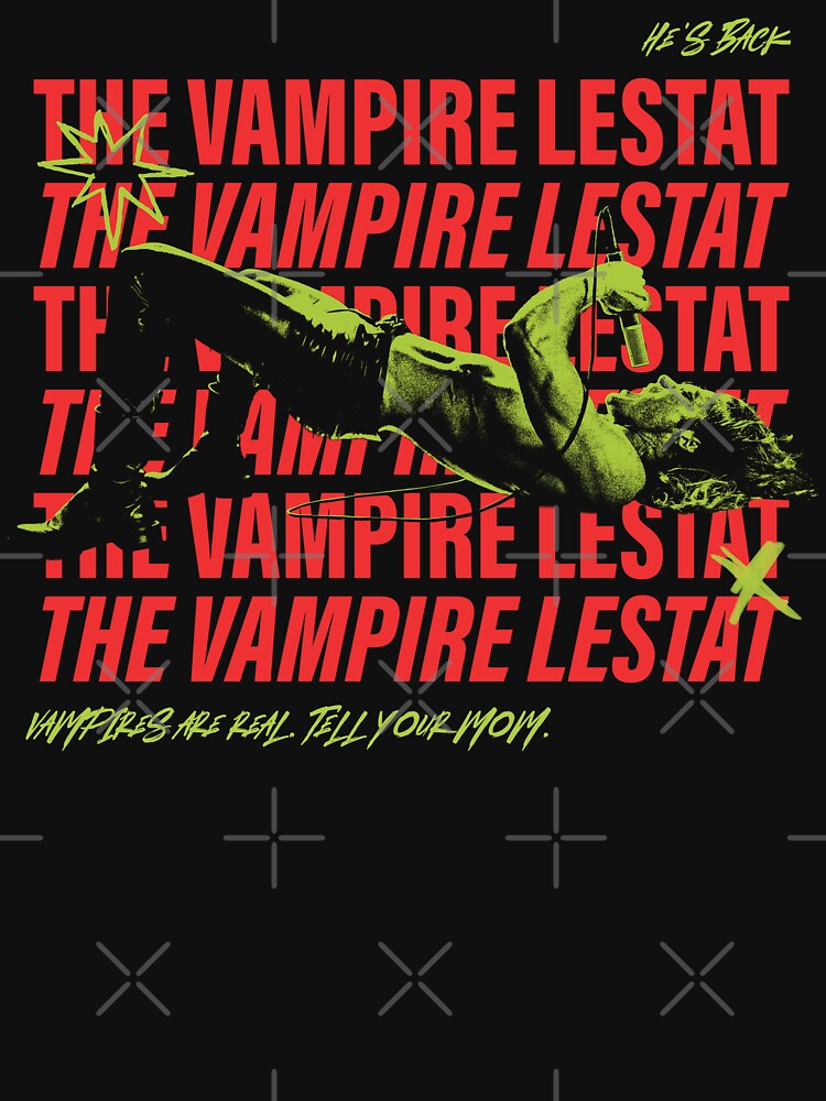 The Vampire Lestat - Tour Merch - Multi-Text by NoPainMikey Unisex , , , Long Sleeve Tee