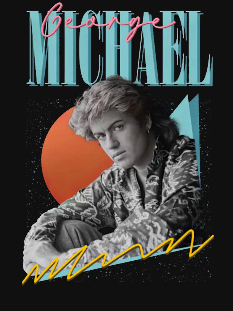 Art - George Michael by MackeyMike Unisex , , , Long Sleeve Tee