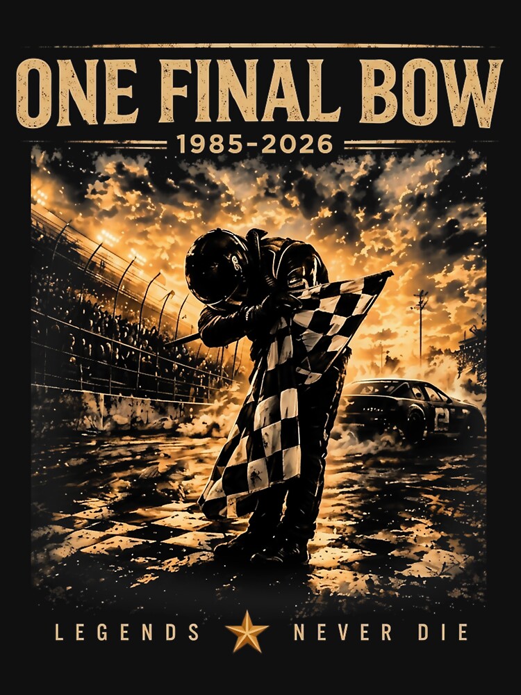 RIP Rowdy Kyle Busch Legend One Final Bow Racing Fan Art by CrossKateOne Unisex , , , Long Sleeve Tee