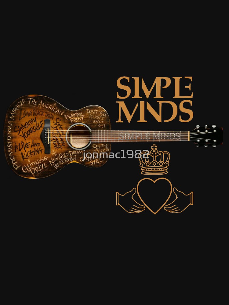Simple Minds Guitar by jonmac1982 Unisex , , , Long Sleeve Tee