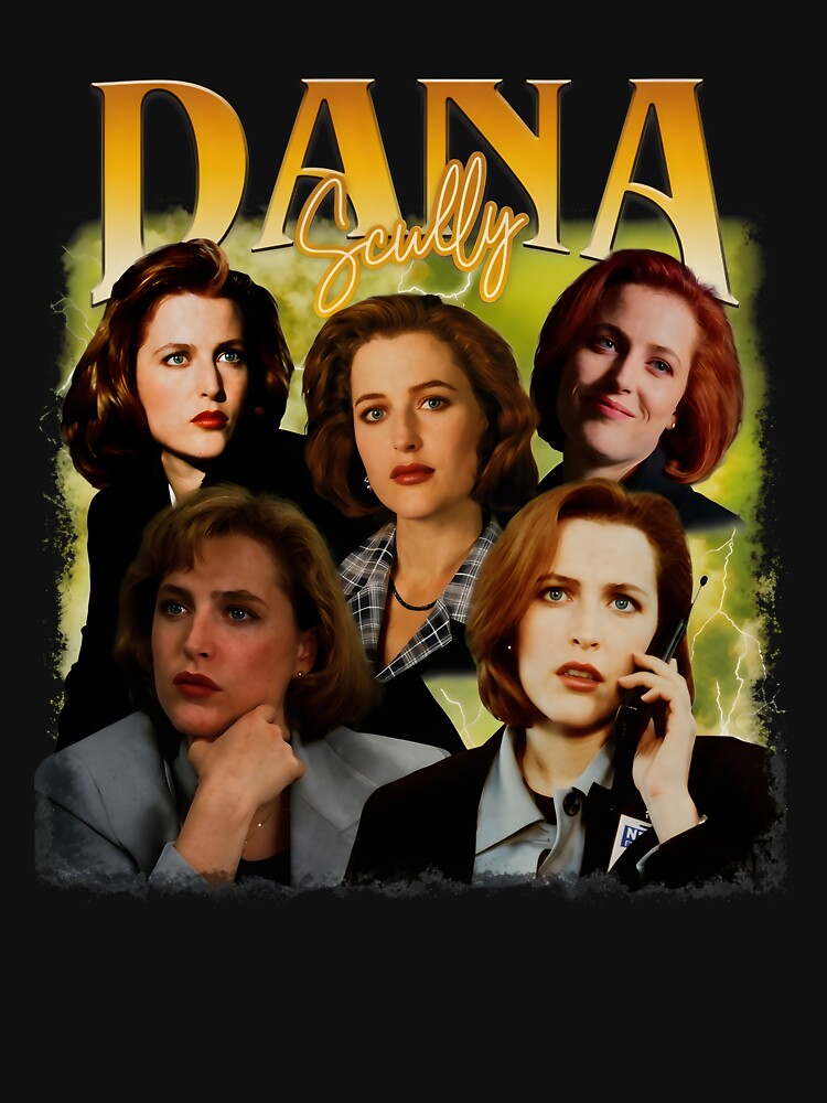 Dana Scully Vintage Bootleg by street-vault Unisex , , , Long Sleeve Tee