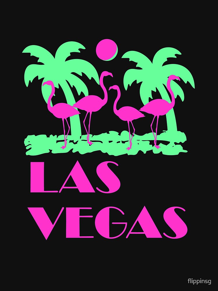 Las Vegas Vintage by flippinsg Unisex , , , Long Sleeve Tee