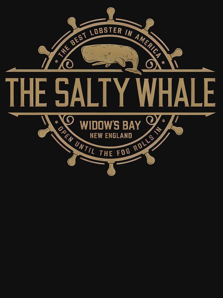 The Salty Whale of Widow's Bay Vintage by basic-kelton Unisex , , , Long Sleeve Tee