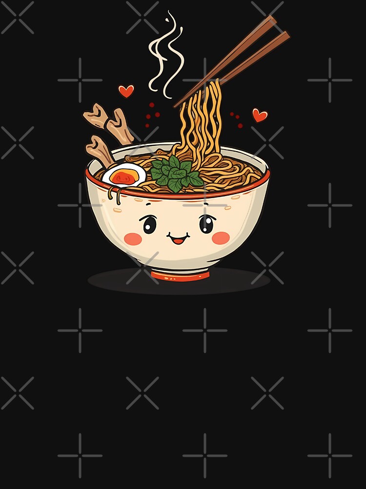 Kawaii Ramen Bowl by VibeTCreations