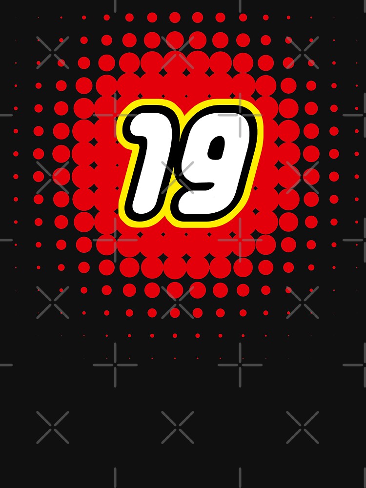 Number 19 - retro kids bricks for birthday by Urosek Unisex , , , Long Sleeve Tee