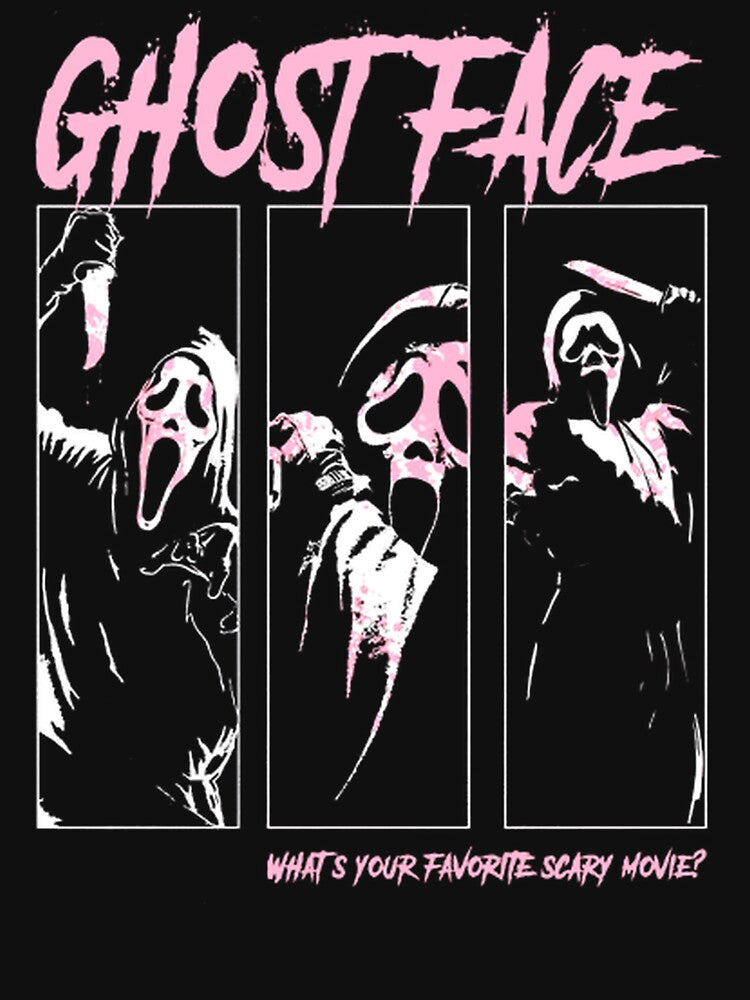Retro Ghostface Halloween Horror Characters by BrandonLawson1 Unisex , , , Long Sleeve Tee