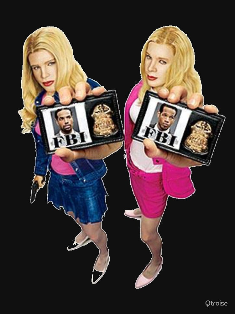 White Chicks Meme Holding FBI License photo by Qtroise Unisex , , , Long Sleeve Tee
