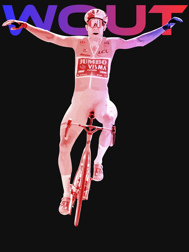 Wout Van Aert by Veloxie Unisex , , , Long Sleeve Tee