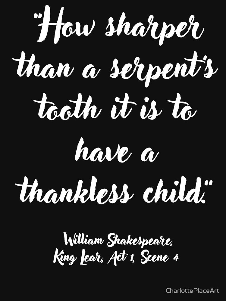 Shakespeare Quote by CharlottePlaceArt