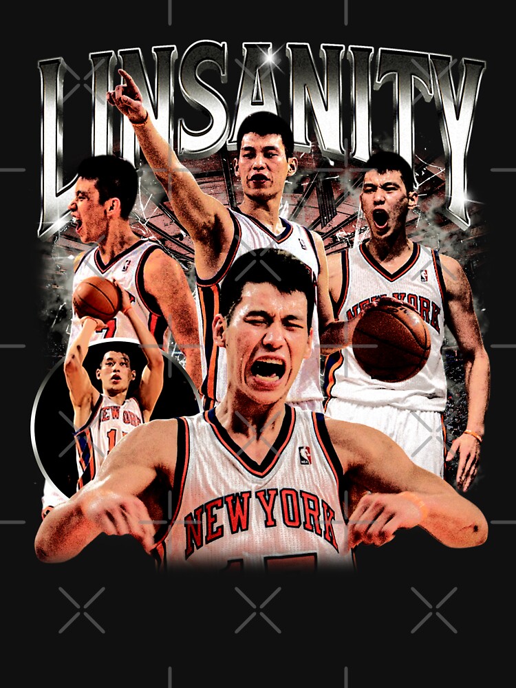 Linsanity - 90's bootleg graphic by Primotees Unisex , , , Long Sleeve Tee