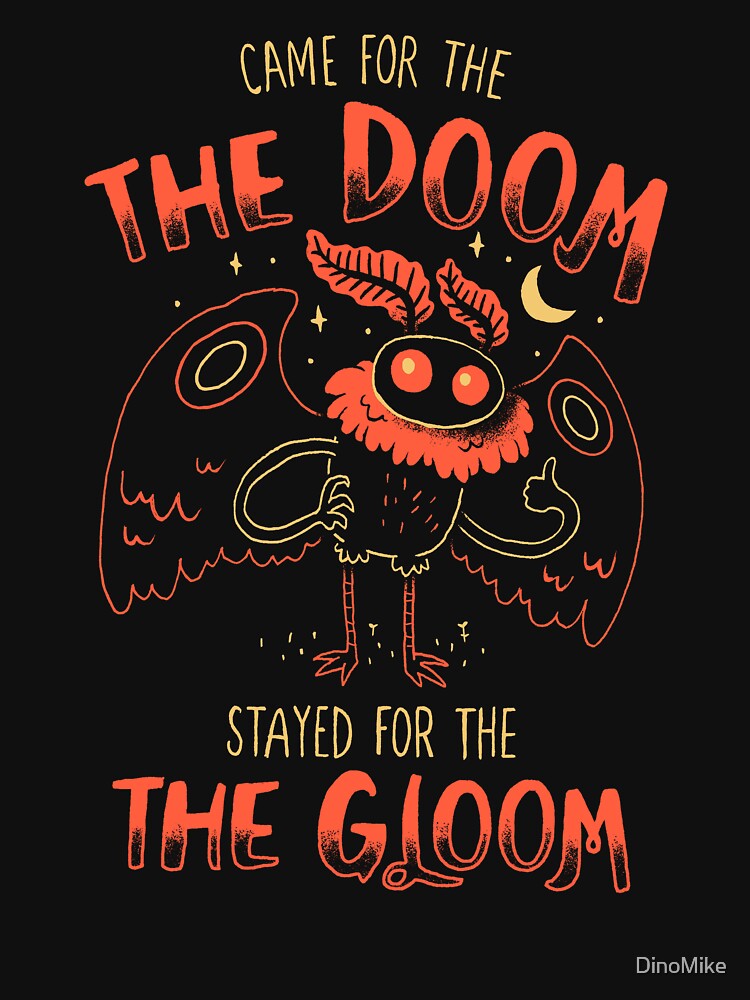 Doom and Gloom by DinoMike Unisex , , , Long Sleeve Tee