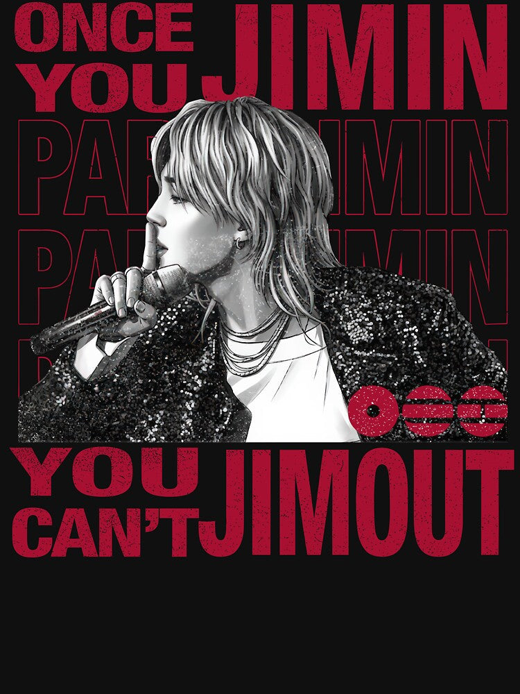 Once You Jimin by MaidenIRK Unisex , , , Long Sleeve Tee