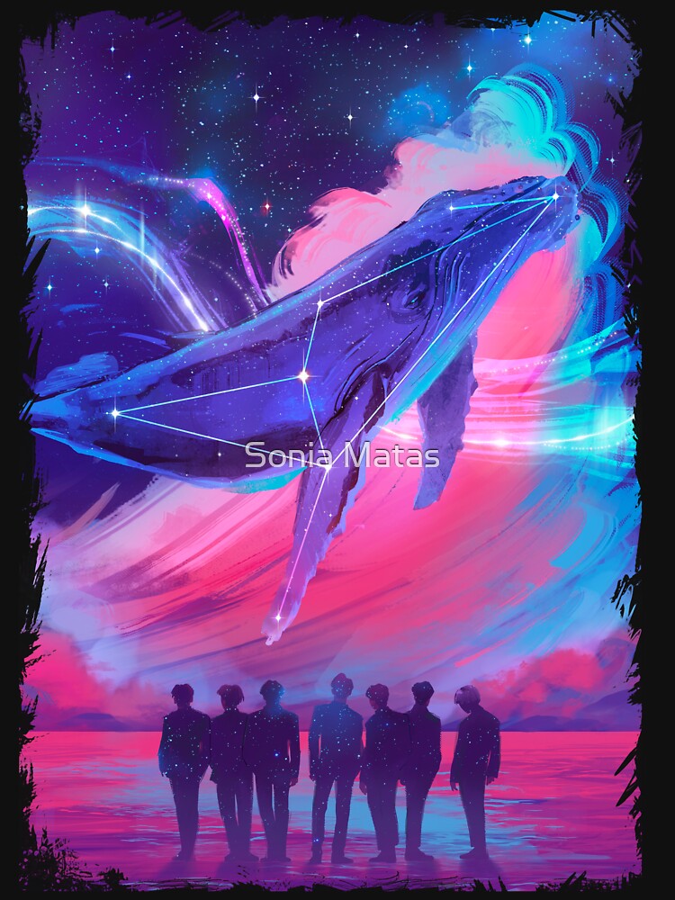Whale Army by SoniaMS Unisex , , , Long Sleeve Tee
