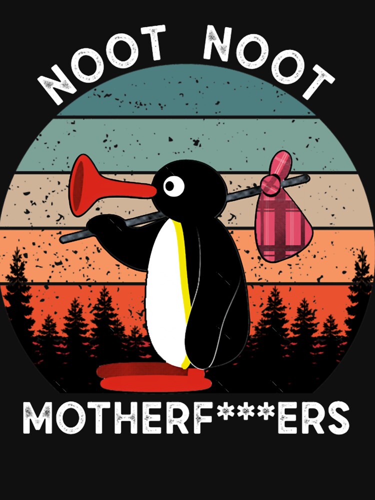 Noot Noot Pingu Retro by EvieZemlakghj Unisex , , , Long Sleeve Tee