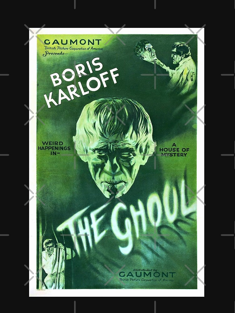 The Ghoul (1933), Vintage Classic Horror Movie Poster. HIGH DEFINITION by MINDTHECHERRY Unisex , , , Long Sleeve Tee