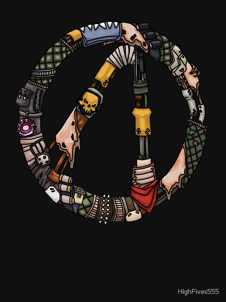 Borderlands Fl4k Vault Symbol by HighFives555 Unisex , , , Long Sleeve Tee