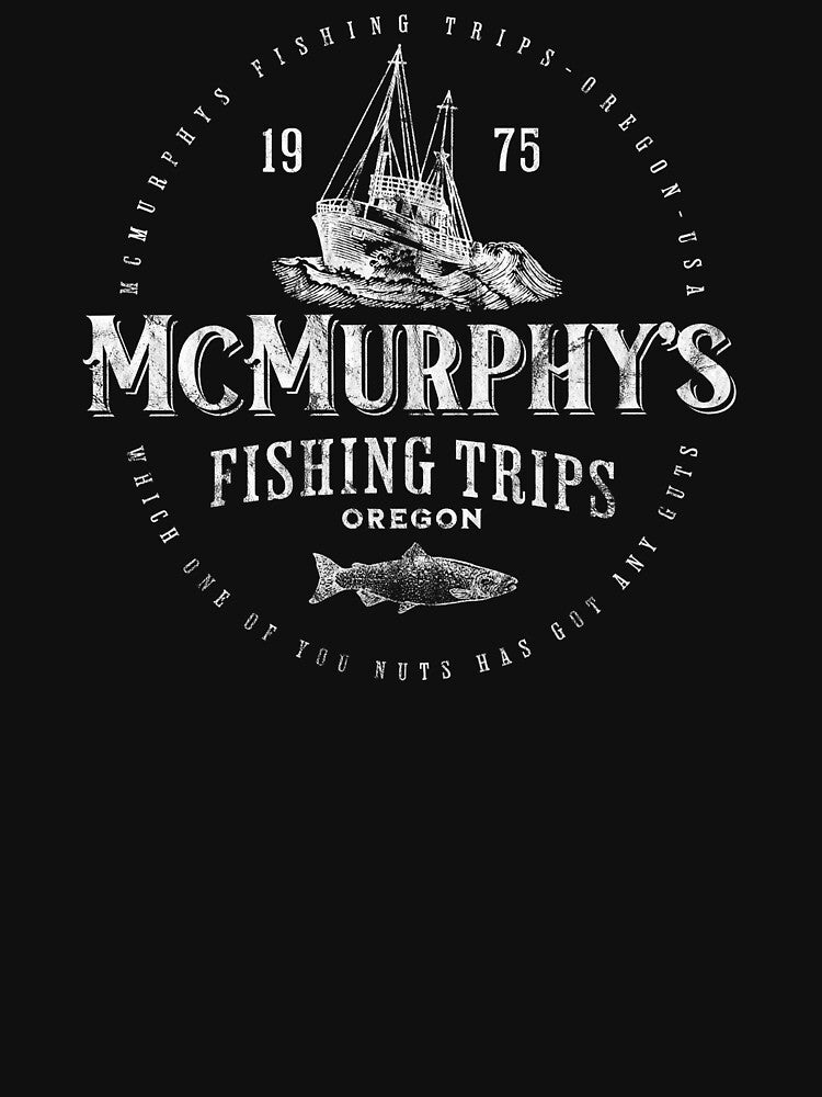 McMurphy's Fishing Trips One Flew Over The Cuckoos Nest by TeeHeeDesign Unisex , , , Long Sleeve Tee