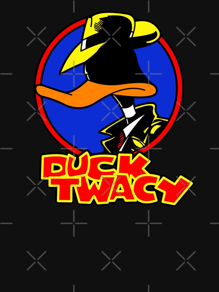 Duck Twacy by robotghost Unisex , , , Long Sleeve Tee