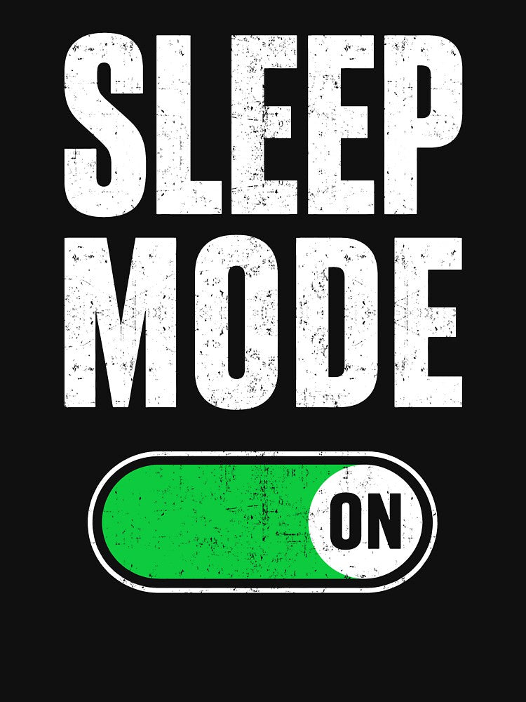 Sleep Mode On Funny by KarimSoCute Unisex , , , Long Sleeve Tee